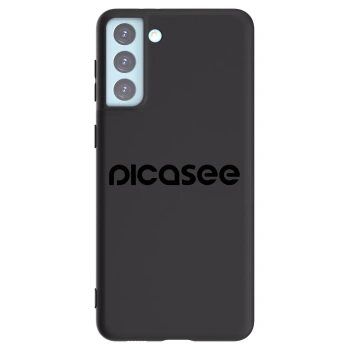 Picasee silikonový černý obal pro Samsung Galaxy S21+ 5G G996F - Picasee - new logo - black