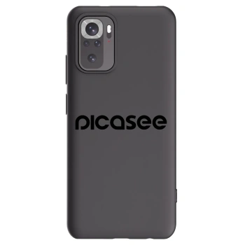 Picasee silikonový černý obal pro Xiaomi Redmi Note 10 - Picasee - new logo - black
