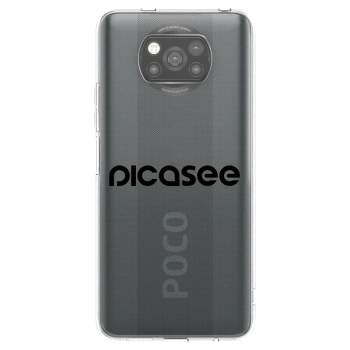 Picasee silikonový černý obal pro Xiaomi Poco X3 Pro - Picasee - new logo - black