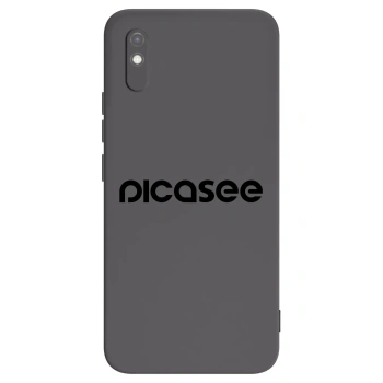 Picasee silikonový černý obal pro Xiaomi Redmi 9AT - Picasee - new logo - black