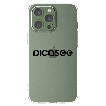 Picasee silikonový průhledný obal pro Apple iPhone 13 Pro - Picasee - new logo - black
