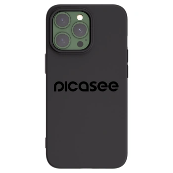 Picasee silikonový černý obal pro Apple iPhone 13 Pro - Picasee - new logo - black