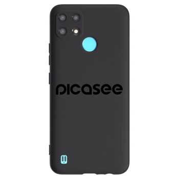 Obal pro Realme C21 - Picasee - new logo - black