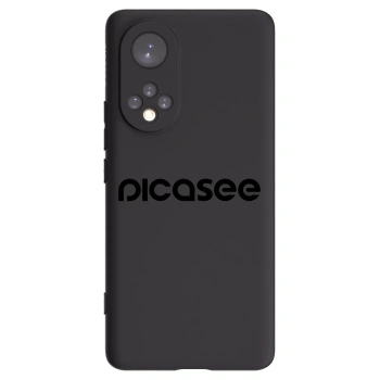 Picasee silikonový černý obal pro Honor 50 5G - Picasee - new logo - black