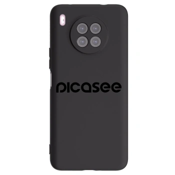 Picasee silikonový černý obal pro Huawei Nova 8i - Picasee - new logo - black
