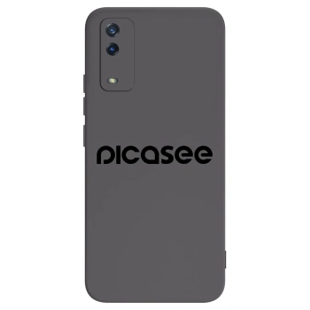 Picasee silikonový černý obal pro Vivo Y11s - Picasee - new logo - black