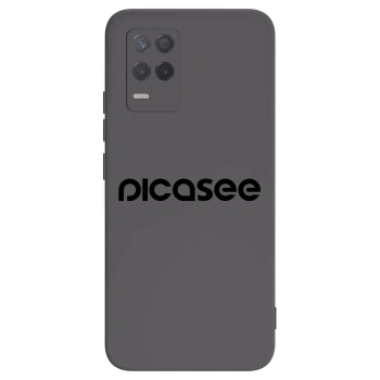 Picasee silikonový černý obal pro Realme 8 5G - Picasee - new logo - black