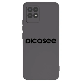 Picasee silikonový černý obal pro Realme 8i - Picasee - new logo - black