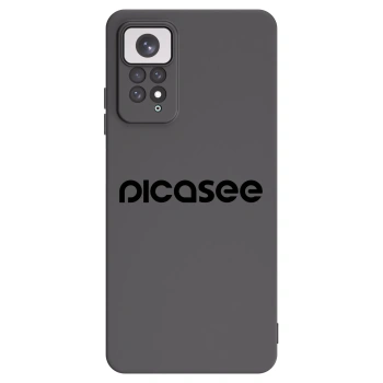 Picasee silikonový černý obal pro Xiaomi Redmi Note 11 - Picasee - new logo - black
