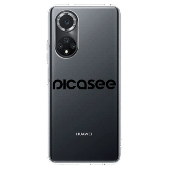 Picasee silikonový průhledný obal pro Huawei Nova 9 SE - Picasee - new logo - black