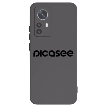 Picasee silikonový černý obal pro Xiaomi 12 Pro - Picasee - new logo - black