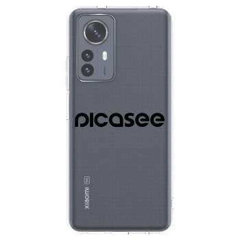 Picasee silikonový průhledný obal pro Xiaomi 12 Pro - Picasee - new logo - black