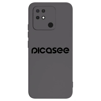 Picasee silikonový černý obal pro Xiaomi Redmi 10C - Picasee - new logo - black