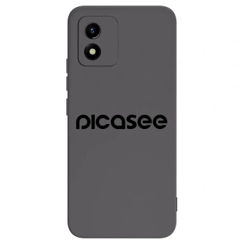 Picasee silikonový černý obal pro Vivo Y01 - Picasee - new logo - black