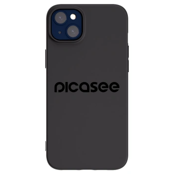 Picasee silikonový černý obal pro Apple iPhone 14 Plus - Picasee - new logo - black