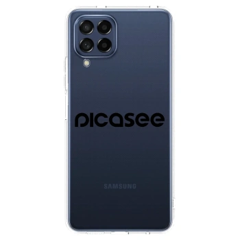 Picasee silikonový průhledný obal pro Samsung Galaxy M53 5G - Picasee - new logo - black