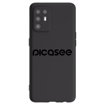 Picasee silikonový černý obal pro OPPO A94 5G - Picasee - new logo - black
