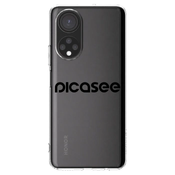 Picasee silikonový průhledný obal pro Honor X7 - Picasee - new logo - black