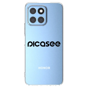 Picasee silikonový průhledný obal pro Honor X6 - Picasee - new logo - black