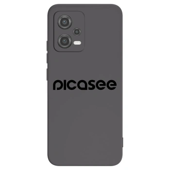 Picasee silikonový černý obal pro Xiaomi Poco X5 - Picasee - new logo - black