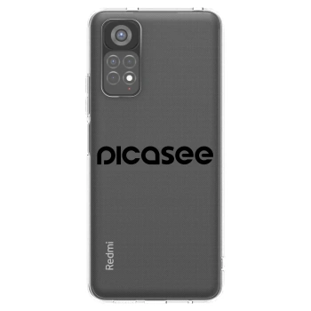 Picasee silikonový průhledný obal pro Xiaomi Redmi Note 11S 5G - Picasee - new logo - black