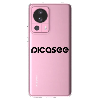 Picasee silikonový průhledný obal pro Xiaomi 13 Lite - Picasee - new logo - black