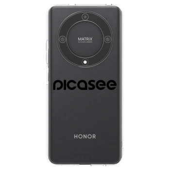 Picasee silikonový průhledný obal pro Honor Magic5 Lite 5G - Picasee - new logo - black