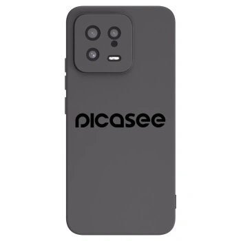 Picasee silikonový černý obal pro Xiaomi 13 - Picasee - new logo - black