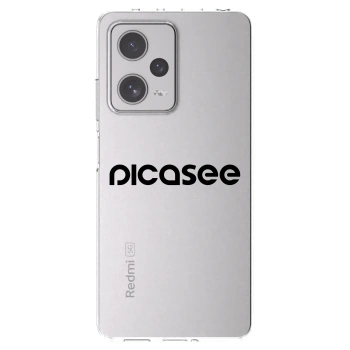 Picasee silikonový průhledný obal pro Xiaomi Redmi Note 12 Pro+ 5G - Picasee - new logo - black