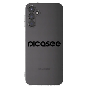 Picasee silikonový průhledný obal pro Samsung Galaxy A14 4G A145R - Picasee - new logo - black