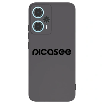 Picasee silikonový černý obal pro Xiaomi Poco F5 - Picasee - new logo - black