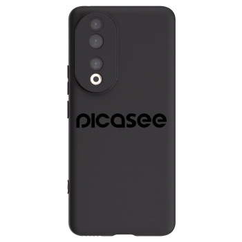 Picasee silikonový černý obal pro Honor 90 5G - Picasee - new logo - black