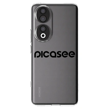 Picasee silikonový průhledný obal pro Honor 90 5G - Picasee - new logo - black