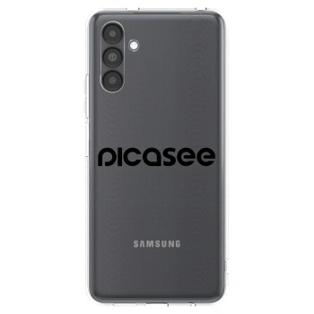 Picasee silikonový průhledný obal pro Samsung Galaxy A04s A047F - Picasee - new logo - black