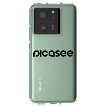 Picasee silikonový průhledný obal pro Xiaomi 13T - Picasee - new logo - black