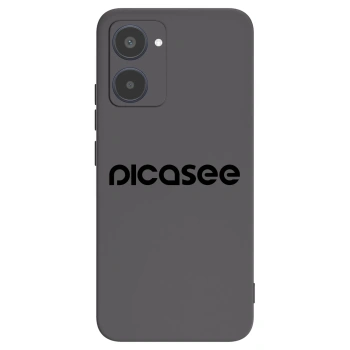 Picasee silikonový černý obal pro Realme 10 4G - Picasee - new logo - black