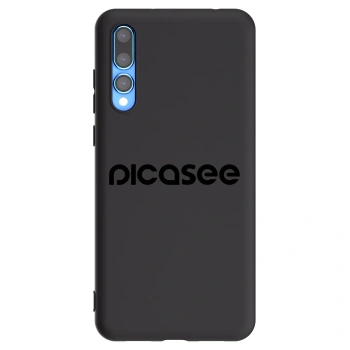 Picasee silikonový černý obal pro Huawei P20 Pro - Picasee - new logo - black