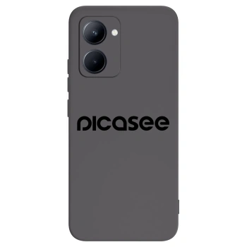 Picasee silikonový černý obal pro Realme C33 (2023) - Picasee - new logo - black