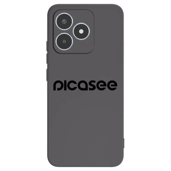 Picasee silikonový černý obal pro Realme C53 - Picasee - new logo - black