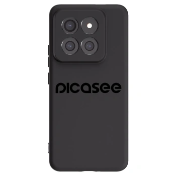 Picasee silikonový černý obal pro Xiaomi 14 Pro - Picasee - new logo - black