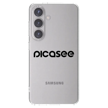 Picasee silikonový průhledný obal pro Samsung Galaxy S24 S921B 5G - Picasee - new logo - black