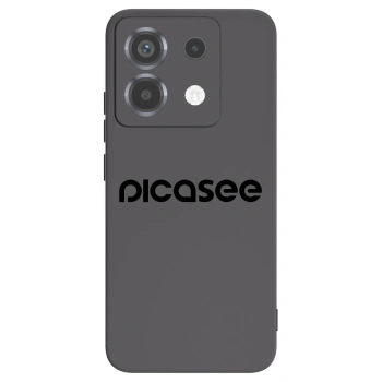 Picasee silikonový černý obal pro Xiaomi Poco X6 - Picasee - new logo - black