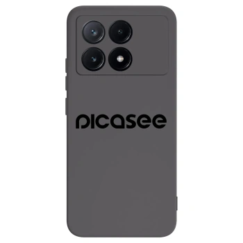Picasee silikonový černý obal pro Xiaomi Poco X6 Pro - Picasee - new logo - black