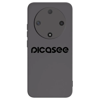 Picasee silikonový černý obal pro Honor Magic6 Lite 5G - Picasee - new logo - black