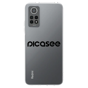 Picasee silikonový průhledný obal pro Xiaomi Redmi Note 12 Pro 4G - Picasee - new logo - black