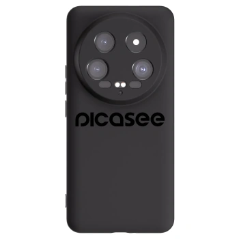 Picasee silikonový černý obal pro Xiaomi 14 Ultra - Picasee - new logo - black