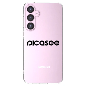 Picasee silikonový průhledný obal pro Samsung Galaxy A55 5G A556B - Picasee - new logo - black