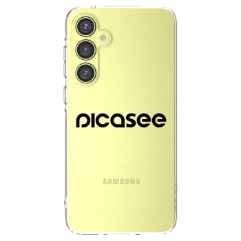 Picasee silikonový průhledný obal pro Samsung Galaxy A35 5G A356B - Picasee - new logo - black