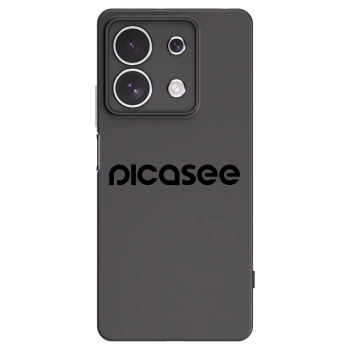 Picasee silikonový černý obal pro Xiaomi Redmi Note 13 4G - Picasee - new logo - black