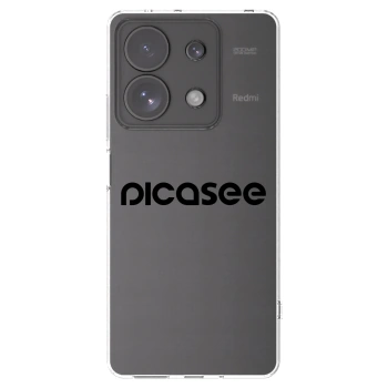 Picasee silikonový průhledný obal pro Xiaomi Redmi Note 13 Pro 4G - Picasee - new logo - black